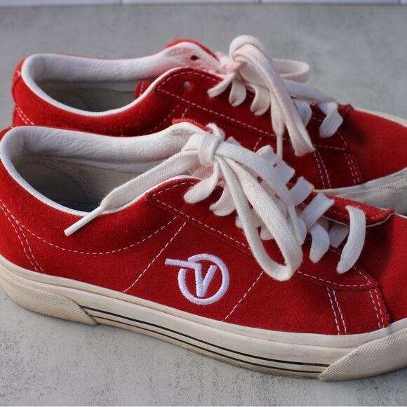 Vans Sid DX Anaheim Factory OG Red Men’s Size 4/Womens Size 5.5 - Picture 4 of 6